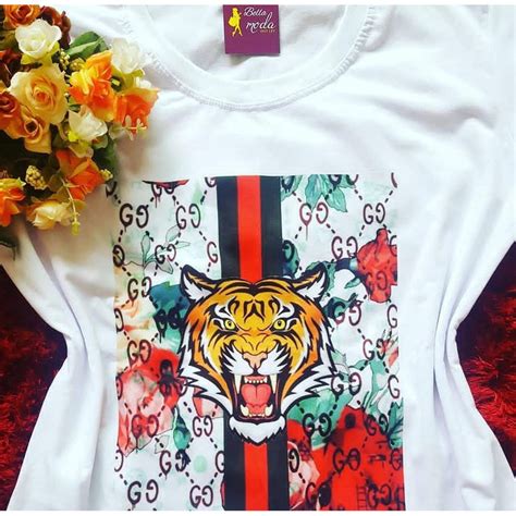 maglietta gucci tigre nera e bianca|La Maison presenta Gucci Tiger, una selezione speciale di .